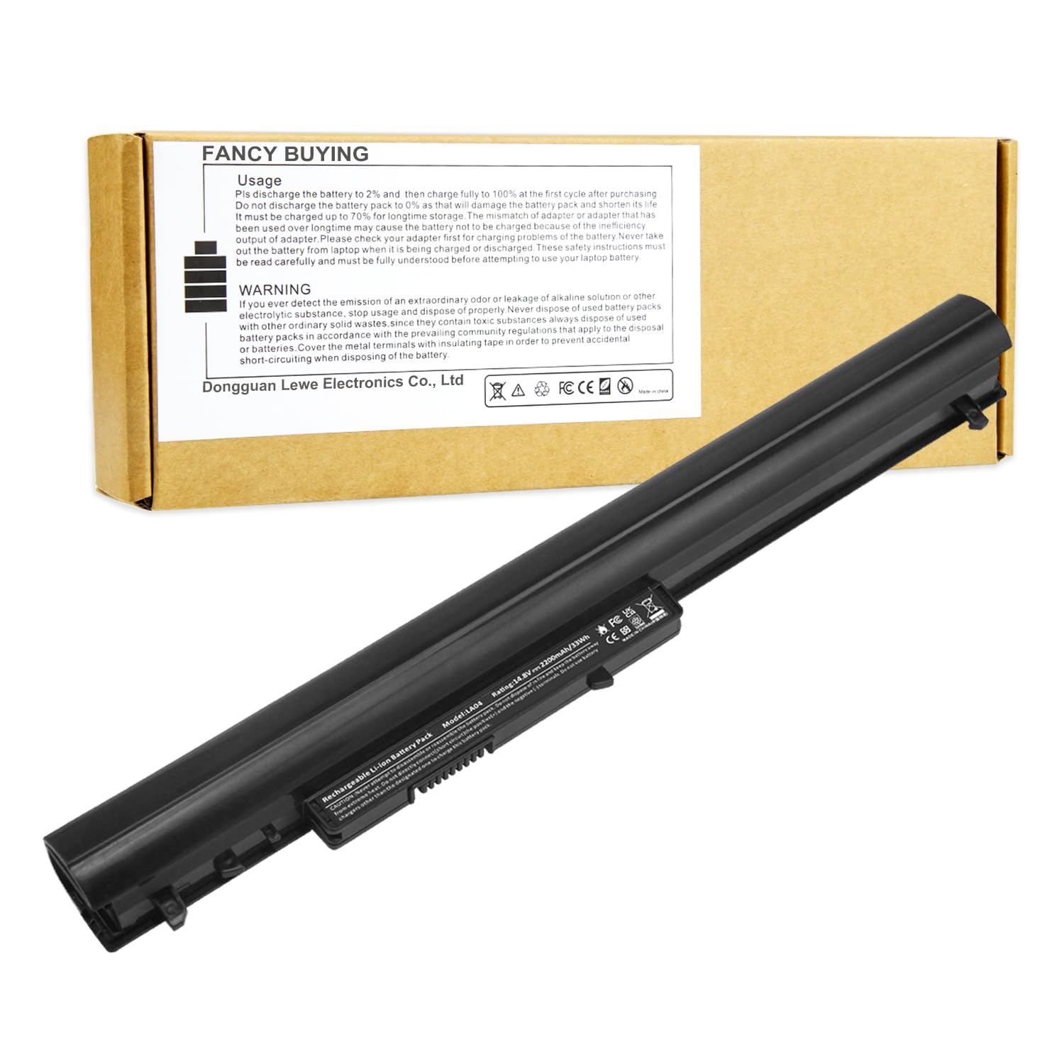 Amazon.com: Fancy Buying LA04 Laptop Battery for HP Spare 776622